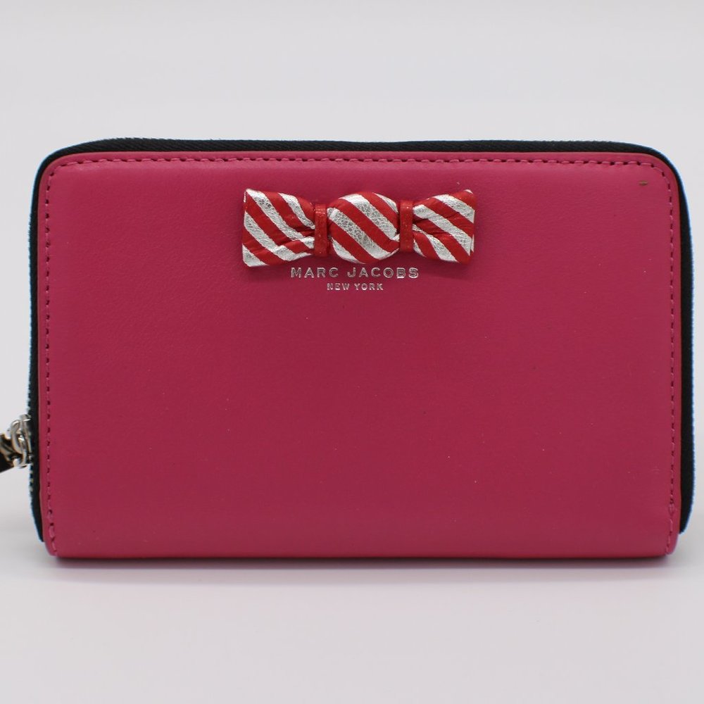 Marc Jacobs Candy Bow Zip Around Wallet